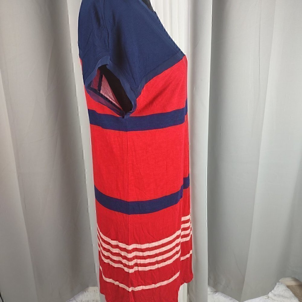 Jason Wu Striped Lightweight Casual Jersey Shift Dress Size M (NWT) - Picture 3 of 11